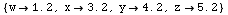 {w1.2, x3.2, y4.2, z5.2}